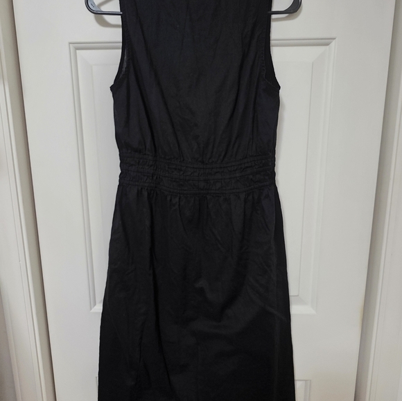 Converse Black Sleeveless V-Neck Mini Sundress Size Medium - Picture 3 of 7